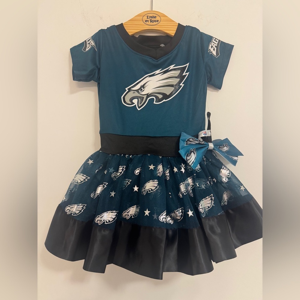 NFL Kids Dress in Teal and Black